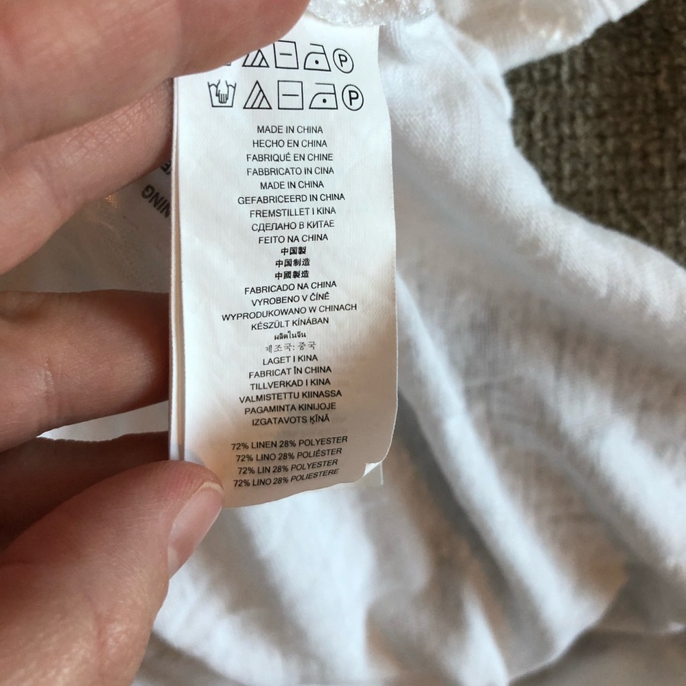 4[Michael Kors]New! Linen sleeveless embroidered - Picture 8 of 8